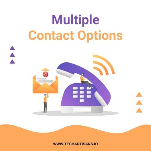 Multiple Contact Options