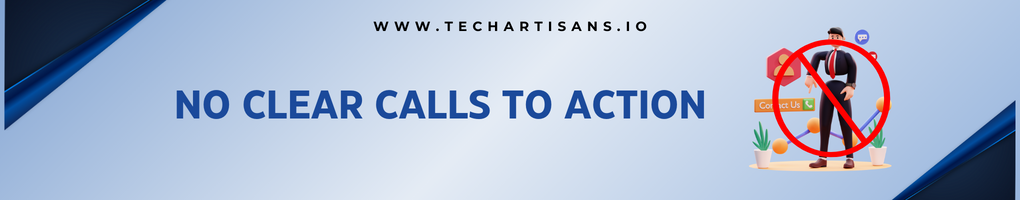 No Clear Calls to Action