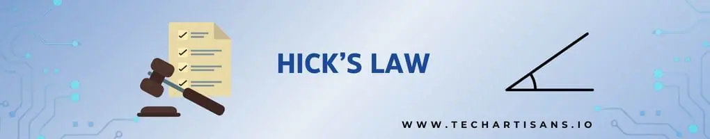 Hick's Law