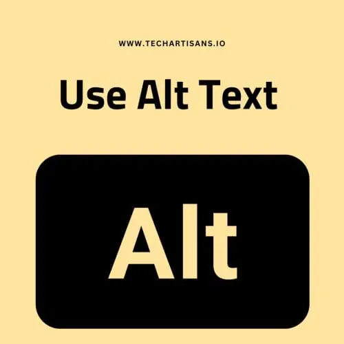 Bad Vs. Good Accessible Designs 8 Use Alt Text