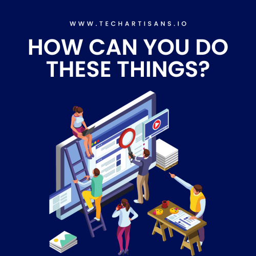 How can you do these things