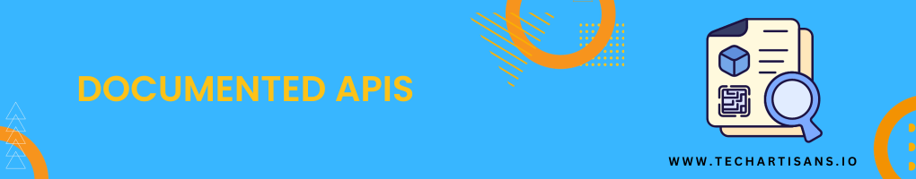 Documented APIs