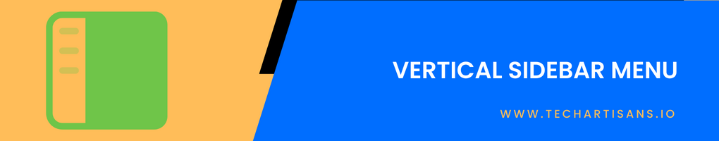 Vertical Sidebar Menu