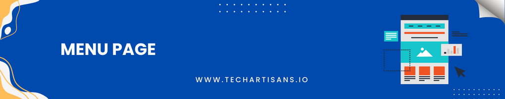 Menu Page