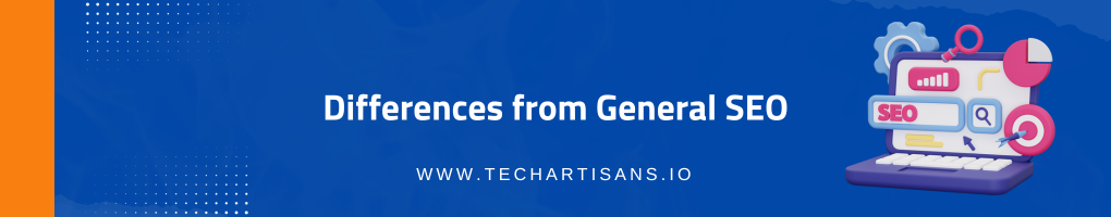 Differences from General SEO