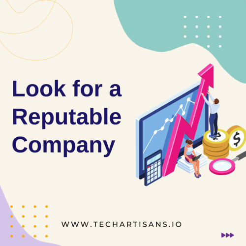 Look for a Reputable Company