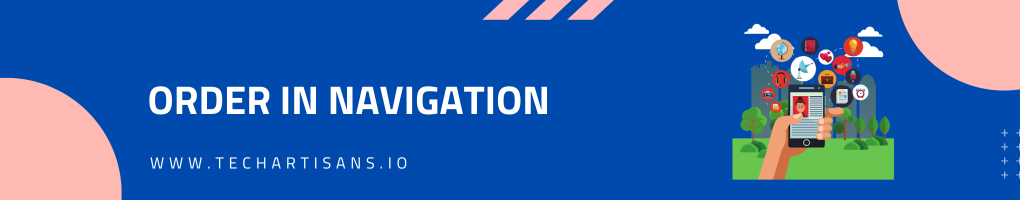 Order in Navigation
