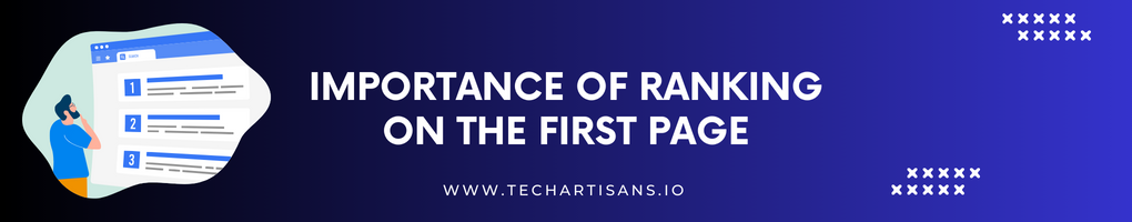 Importance of Ranking On the First Page