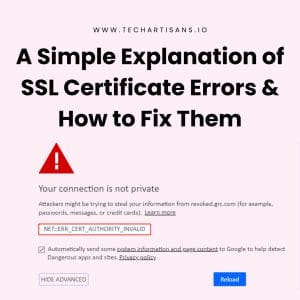 SSL Certificate Errors: Simplified Solutions 3 SSL Certificate Errors: Simplified Solutions - A Simple Explanation of SSL Certificate Errors How to Fix Them 1