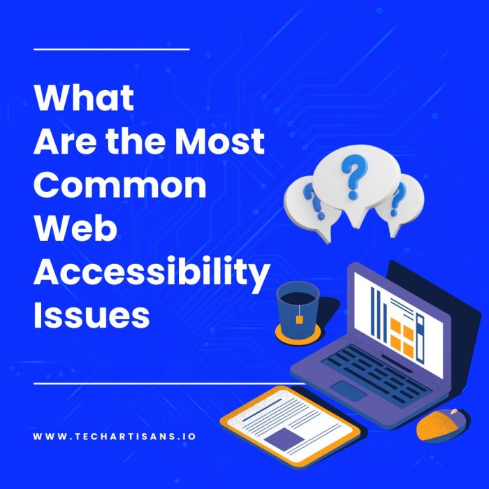 Most Common Web Accessibility Issues