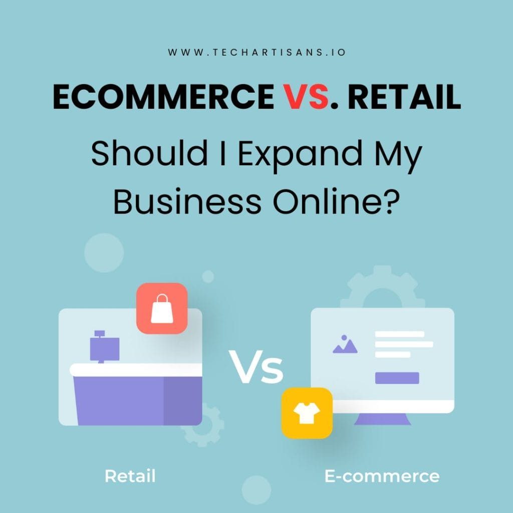 Ecommerce vs. Retail Ecommerce vs. Retail